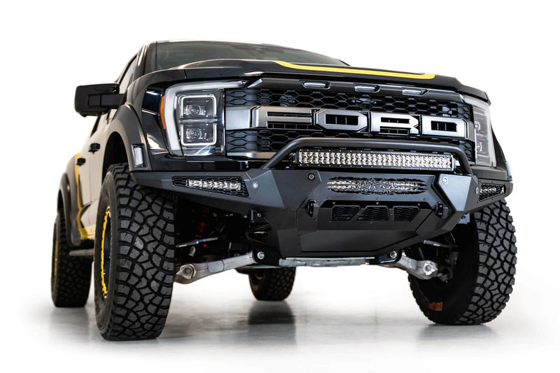 Load image into Gallery viewer, Addictive Desert Designs Honey Badger Front Bumper W/Top Hoop - 2021+ Ford F-150 Raptor / Raptor R  - F210221180103
