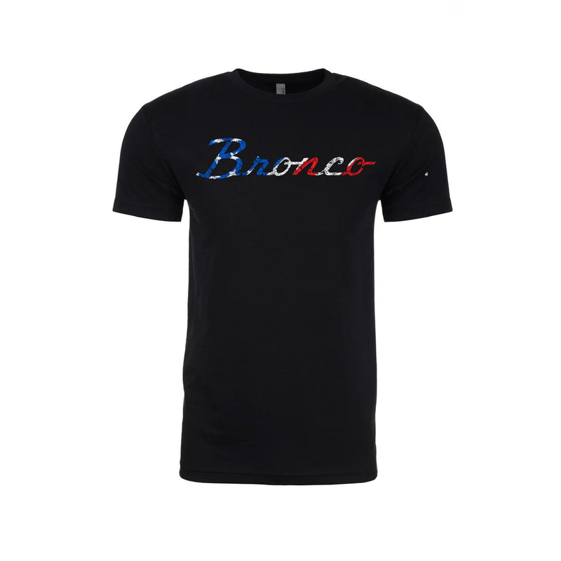Load image into Gallery viewer, American Flag Ford Bronco Script Vintage Wash Premium T-Shirt
