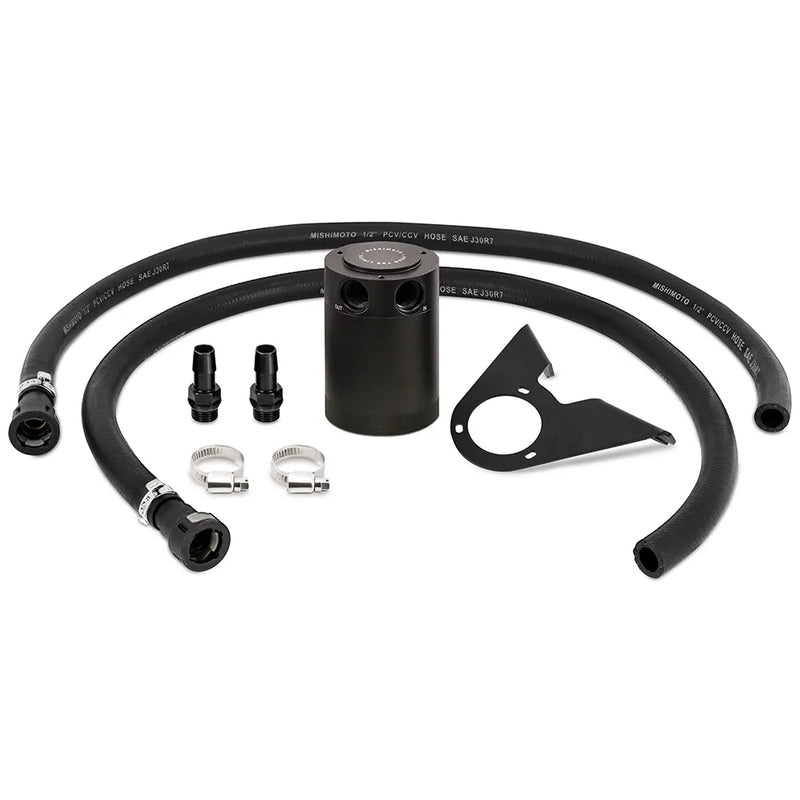 Load image into Gallery viewer, MishiMoto Baffled Oil Catch Can Kit - 2021+ Ford Bronco 2.3L - MMBCC-BR23-21P
