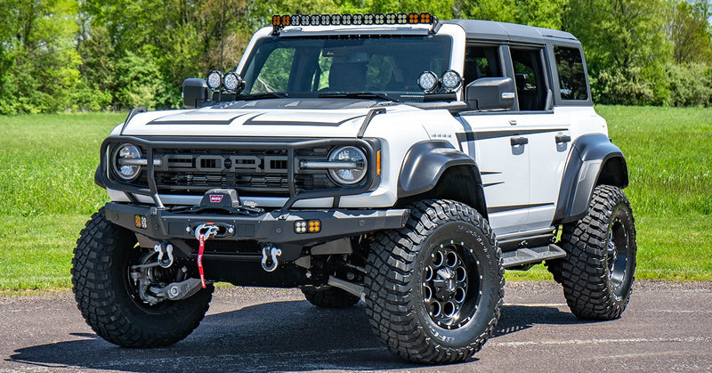 Load image into Gallery viewer, 2022-2023 Ford Bronco Raptor Maxlider Custom Front Modular Bumper
