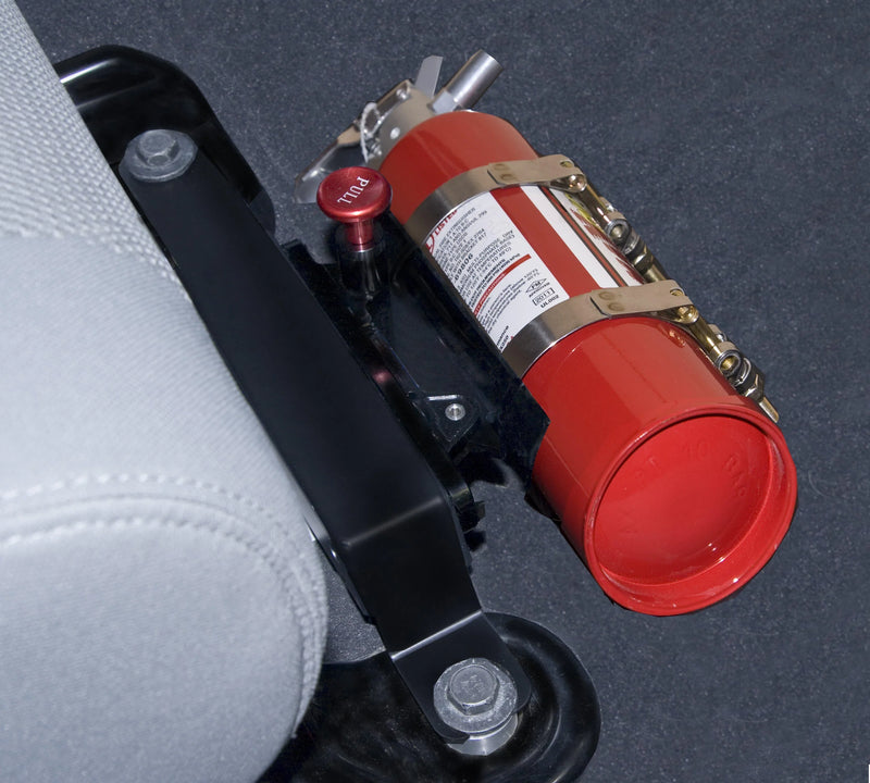 Load image into Gallery viewer, DV8 Universal Fire Extinguisher Mount Black - D-FIREX-MNT-DOR
