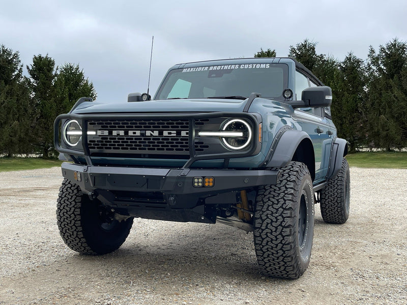 Load image into Gallery viewer, 2021-2024 Ford Bronco Maxlider Custom Front Modular Bumper
