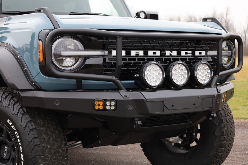 Load image into Gallery viewer, 2021-2024 Ford Bronco Maxlider Custom Front Modular Bumper

