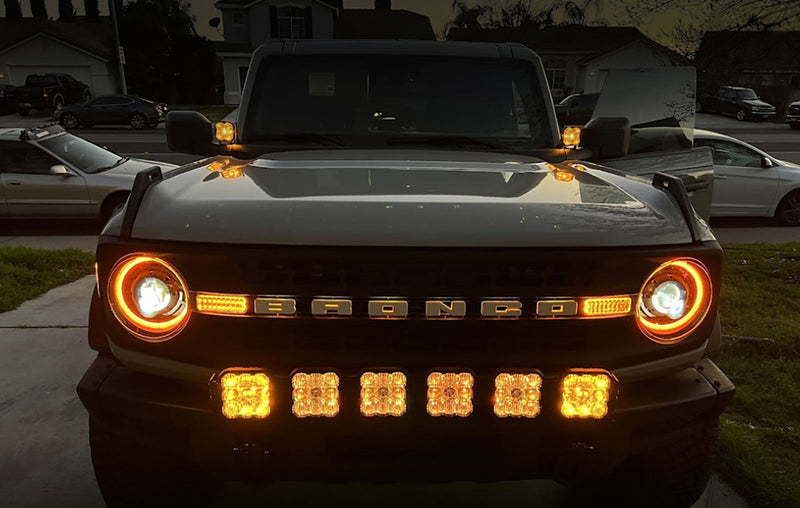 Load image into Gallery viewer, ORACLE Lighting Oculus™ Bi-LED Projector Headlights for 2021+ Ford Bronco
