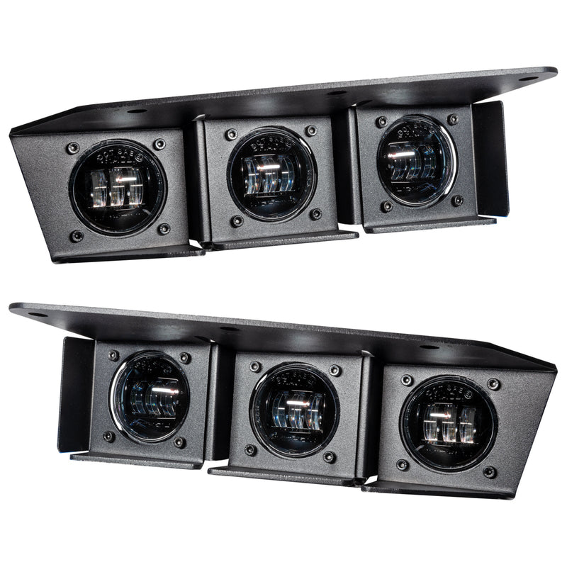 Load image into Gallery viewer, Bronco triple fog light with white LEDs

