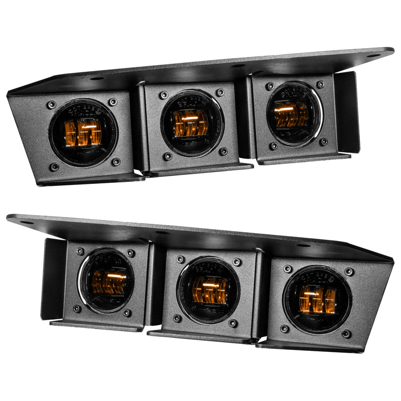 Load image into Gallery viewer, Bronco triple fog light with amber LEDs

