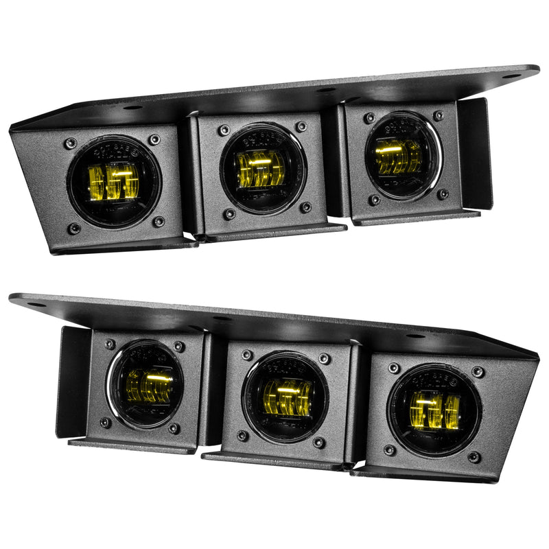 Load image into Gallery viewer, Bronco triple fog light with yellow LEDs
