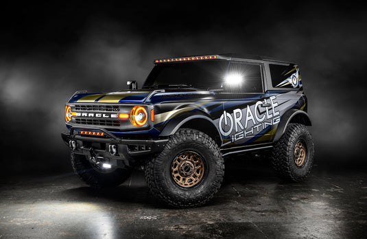ORACLE Lighting wrapped bronco with multiple LED lighting products