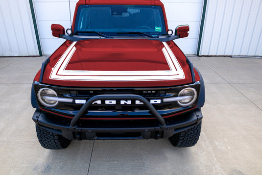 2021-2024 Ford Bronco Adventure Stripe - 4 DOOR
