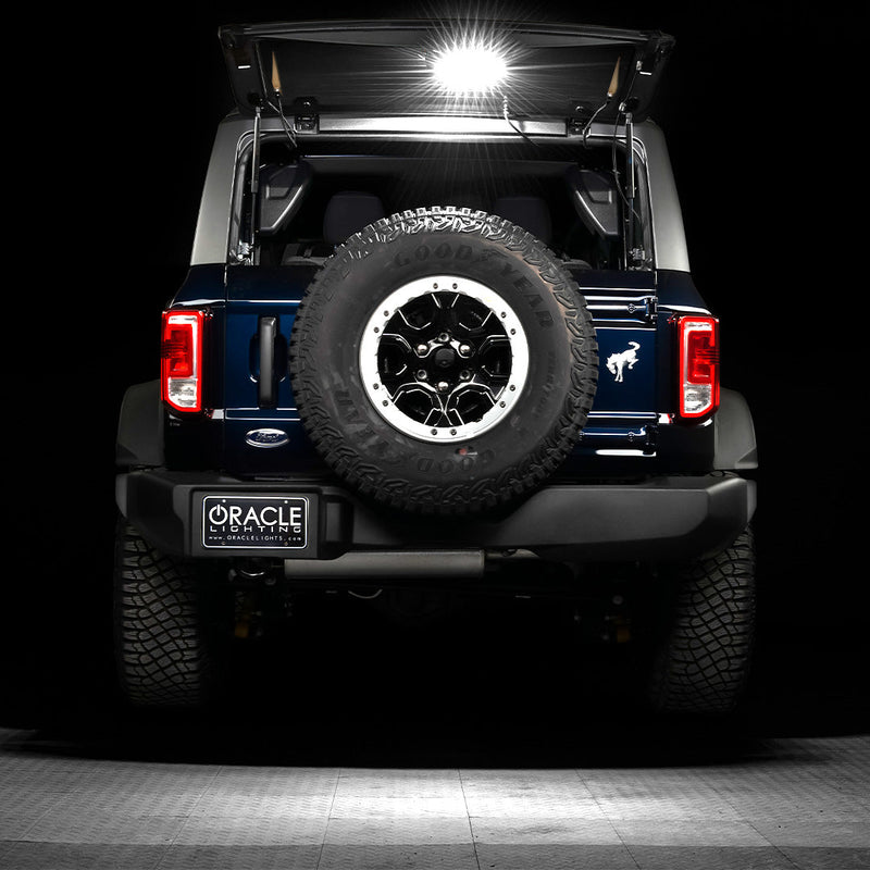 Load image into Gallery viewer, Rear view of bronco with cargo light illumination
