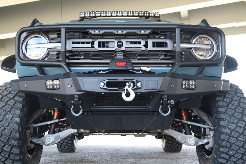 Load image into Gallery viewer, 2022-2024 Ford Bronco Raptor Maxlider Custom Front Modular Bumper
