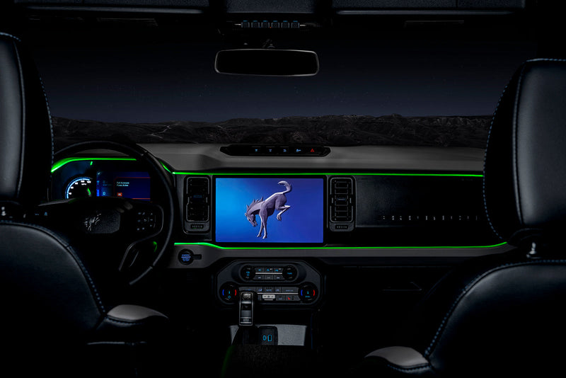 Load image into Gallery viewer, ORACLE Lighting Ford Bronco ColorSHIFT Fiber Optic LED Interior Dash Board Kit
